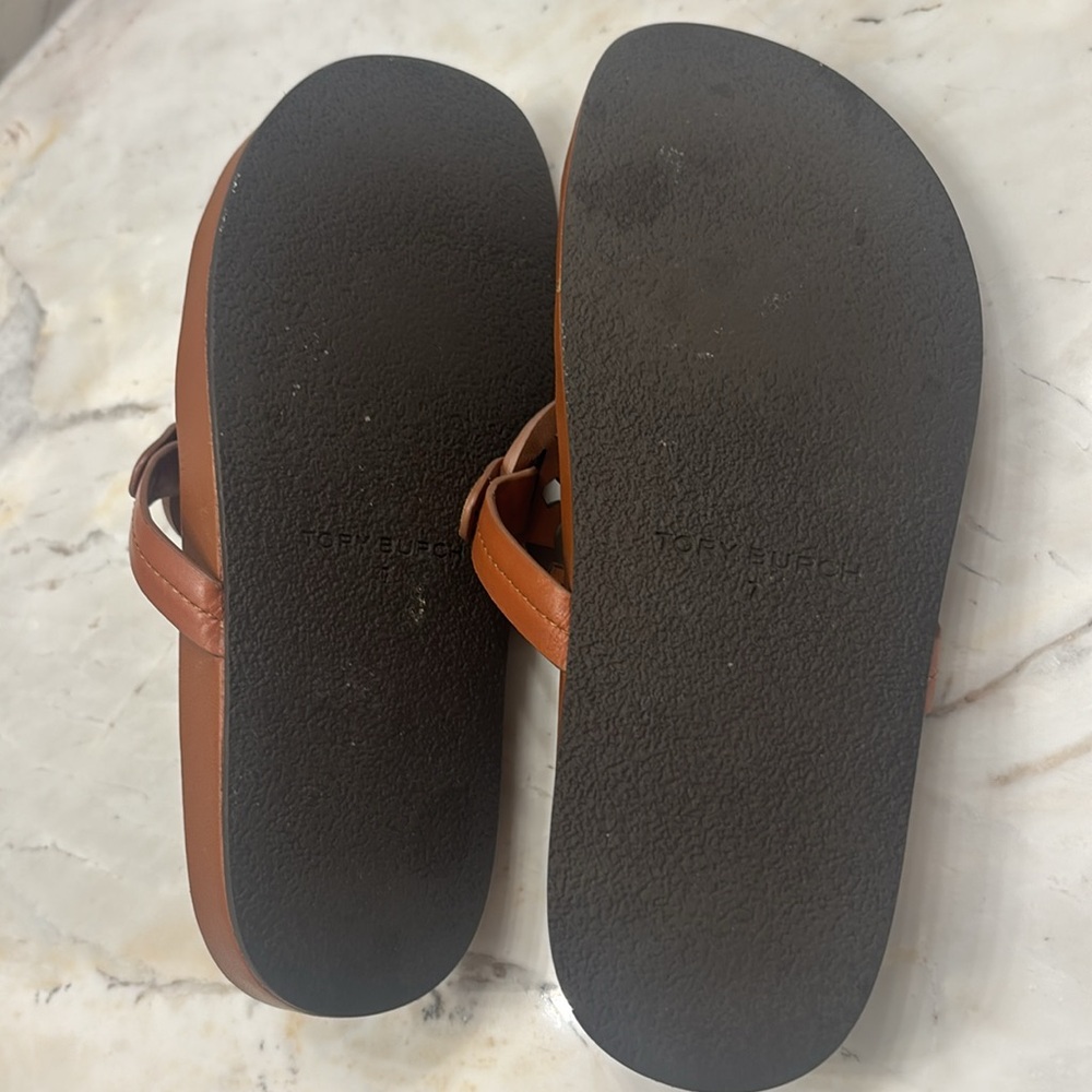 Tory Burch Brown Sandals - Picture 3 of 4